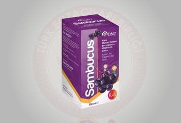 DNZ SAMBUCUS KARA MURVER EKSTRESI 125 ml şişe İlaç Görseli