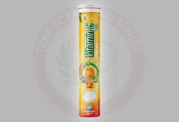 DNZ VITAMIN C PLUS EFERVESAN TABLET 20 tablet İlaç Görseli