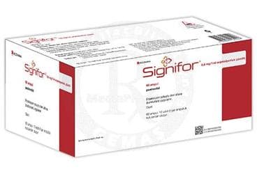 SIGNIFOR 0,6 MG/1ML ENJEKSIYONLUK COZELTI (60 AMPUL) İlaç Görseli