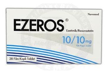 EZEROS 10/10 MG 28 FILM KAPLI TABLET İlaç Görseli