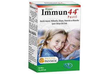 HYPER IMMUN44 TAKVIYE EDICI GIDA 30 pastil İlaç Görseli