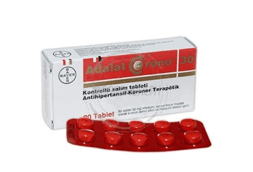 ADALAT CRONO 30 MG 20 KONTROLLU SALIM TABLETI İlaç Görseli