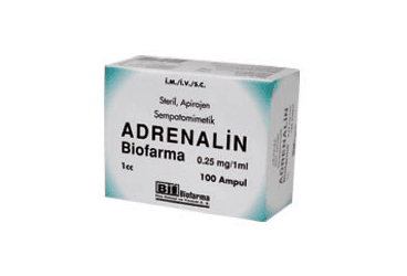 ADRENALIN BIOFARMA  0,25 MG 10 AMPUL İlaç Görseli