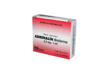 ADRENALIN  0,5 MG 10 AMPUL İlaç Görseli