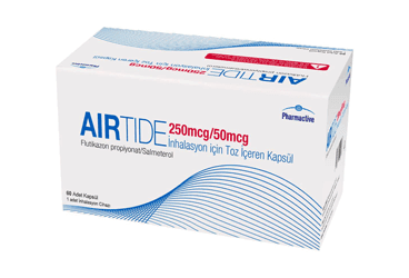 AIRTIDE 250 MCG/50 MCG INHALASYON ICIN TOZ ICEREN KAPSUL İlaç Görseli