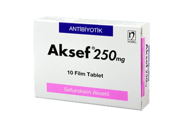 AKSEF 250 MG 10 FILM TABLET İlaç Görseli
