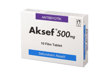 AKSEF 500 MG 10 FILM TABLET İlaç Görseli