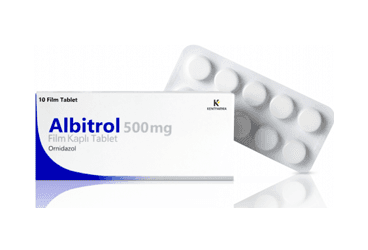 ALBITROL 500 MG FILM KAPLI TABLET (10 FILM KAPLI TABLET) İlaç Görseli