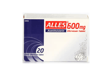 ALLES 600 MG 20 EFERVESAN TABLET İlaç Görseli