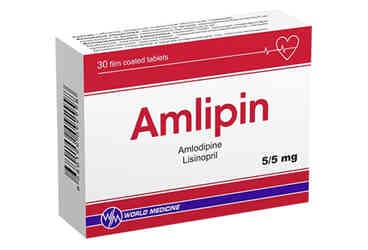 AMLIPIN 5/10 MG 30 FILM KAPLI TABLET İlaç Görseli
