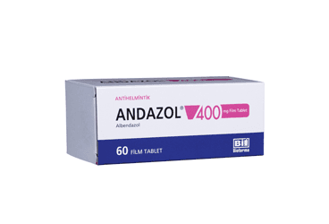 ANDAZOL 400 MG 60 FILM KAPLI TABLET İlaç Görseli