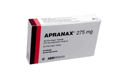 APRANAX 275 MG 20 FILM KAPLI TABLET İlaç Görseli