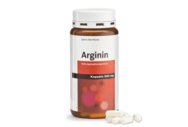 ARGININ 500 MG 250 CAPSULES İlaç Görseli