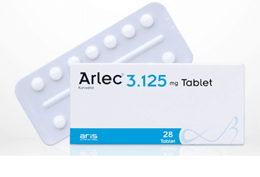 ARLEC 3,125 MG 28 TABLET İlaç Görseli