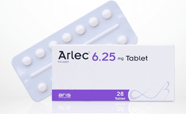 ARLEC 6,25 MG 28 TABLET İlaç Görseli