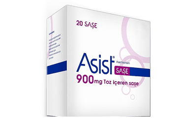 ASIST 900 MG TOZ ICEREN 20 SASE İlaç Görseli