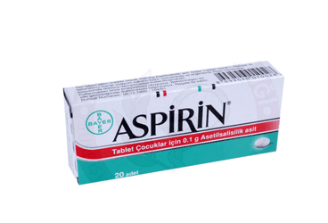 ASPIRIN 100 MG 20 TABLET İlaç Görseli