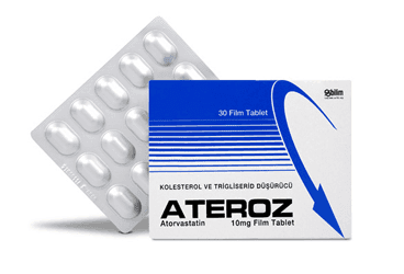 ATEROZ 10 MG 30 FILM TABLET İlaç Görseli