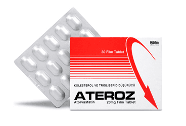 ATEROZ 20 MG 30 FILM TABLET İlaç Görseli