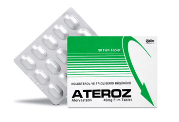ATEROZ 40 MG 30 FILM TABLET İlaç Görseli