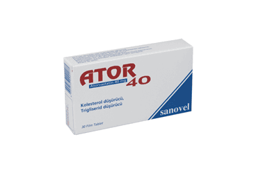 ATOR 40 MG 30 FILM TABLET İlaç Görseli