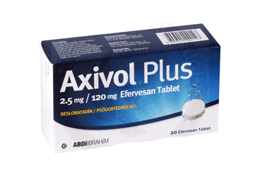 AXIVOL PLUS 120/2,5 MG 20 EFERVESAN TABLET İlaç Görseli
