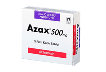AZAX 500 MG 3 FILM TABLET İlaç Görseli