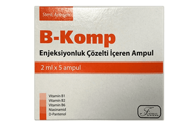 B-KOMP ENJ. COZ. ICEREN 5 AMPUL İlaç Görseli