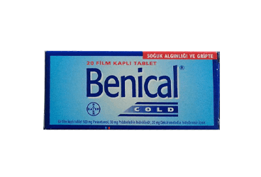 BENICAL COLD 20 FILM TABLET İlaç Görseli