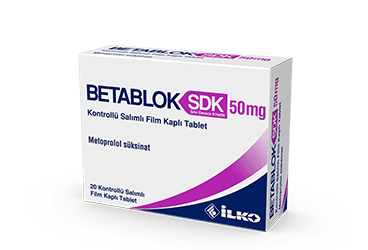 BETABLOK SDK 50 MG KONTROLLU SALIMLI 20 FILM TABLET İlaç Görseli
