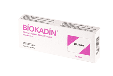 BIOKADIN VAG 0,2 GR 14 SUPOZITUAR İlaç Görseli