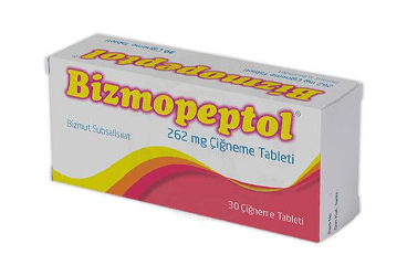 BIZMOPEPTOL 262 MG 30 CIGNEME TABLETI İlaç Görseli