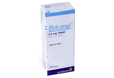 BRICANYL 2,5 MG 50 TABLET İlaç Görseli