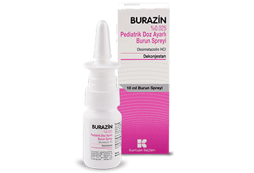 BURAZIN %0,025 PEDIATRIK DOZ AYARLI BURUN SPREYI İlaç Görseli
