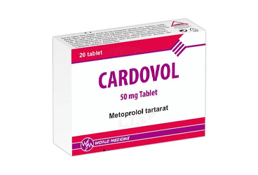 CARDOVOL 50 MG TABLET (20 TABLET) İlaç Görseli