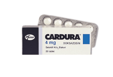 CARDURA 4 MG 20 TABLET İlaç Görseli