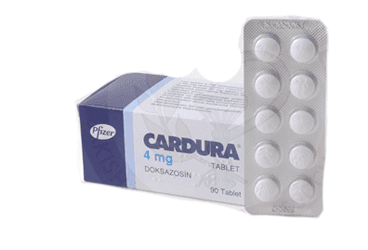 CARDURA 4 MG 90 TABLET İlaç Görseli
