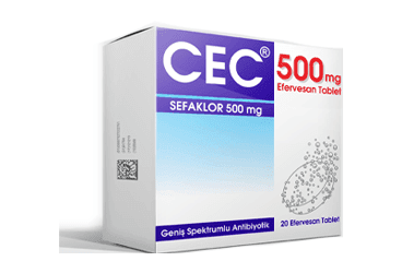 CEC 500 MG 20 EFERVESAN TABLET İlaç Görseli