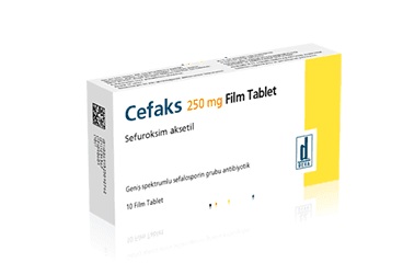 CEFAKS 250 MG 10 FILM TABLET İlaç Görseli
