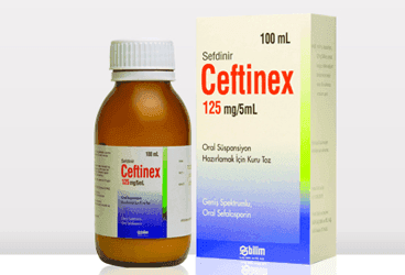 CEFTINEX 125 MG/5 ML 100 ML ORAL SUSPANSIYON İlaç Görseli