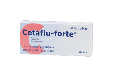 CETAFLU FORT 20 TABLET İlaç Görseli