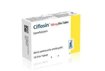 CIFLOSIN  500 MG 10 FILM TABLET İlaç Görseli