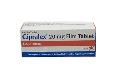 CIPRALEX 20MG 84 FILM TABLET İlaç Görseli