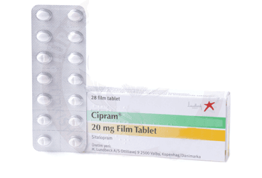 CIPRAM 20 MG 28 TABLET İlaç Görseli