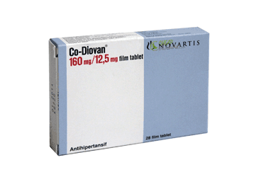 CO-DIOVAN 160/12,5 MG 28 FILM TABLET İlaç Görseli