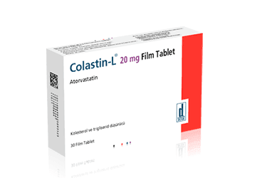 COLASTIN-L 20 MG 30 FILM TABLET İlaç Görseli