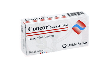 CONCOR 5 MG FILM KAPLI TABLET (30 TABLET) İlaç Görseli
