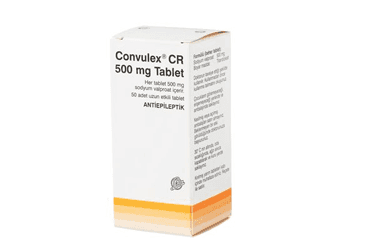 CONVULEX CR 500 MG 50 TABLET İlaç Görseli