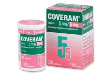COVERAM 5 MG + 5 MG 30 FILM TABLET İlaç Görseli