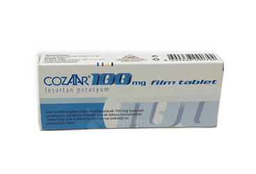 COZAAR 100 MG FILM KAPLI TABLET (28 TABLET) İlaç Görseli